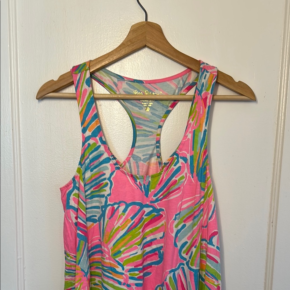 Lily Pink Racerback Shell Dress